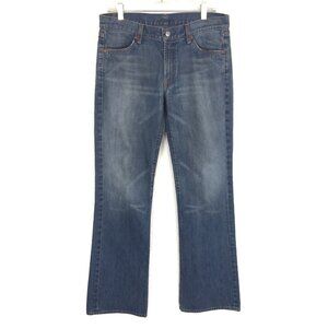 7‎ For All Mankind Jeans 31 Blue Bootcut Classic Denim Y2K Casual